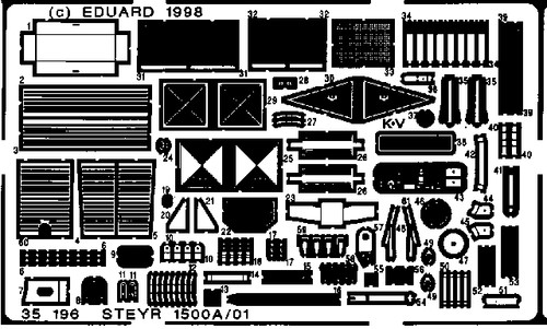 Eduard 35196 etched detailing - eduard,