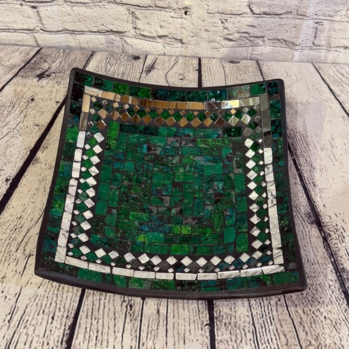 30cm green square - green,
