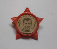BRIAN HANHAM   Saints   SPEEDWAY  1950`s  early  original star   photo badge