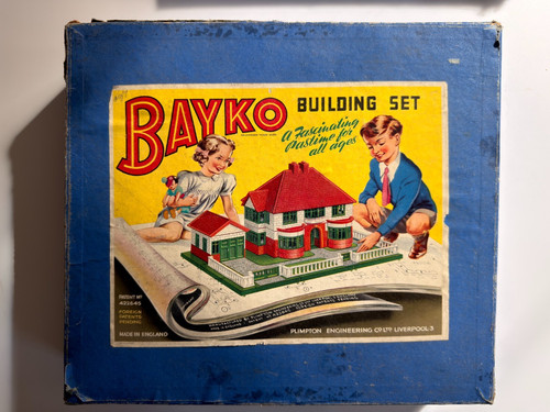 Vintage bayko building set - building,