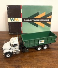 First Gear 1:34 Waste Management Diecast Mack Roll-Off Refuse Truck 