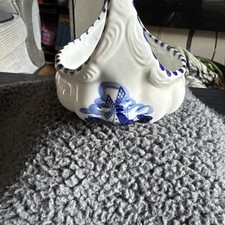 Delft Blauw Ceramic Basket