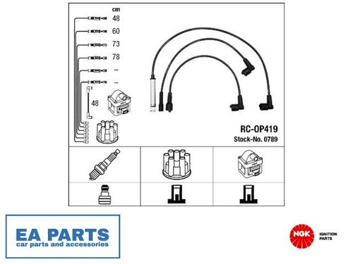 Ignition cable kit for - ignition,