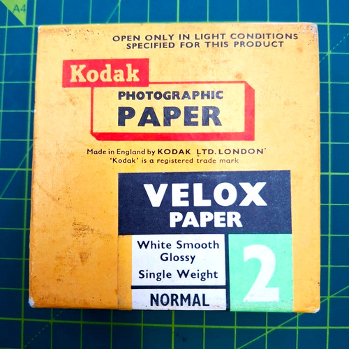 Kodak photographic paper velox - kodak,