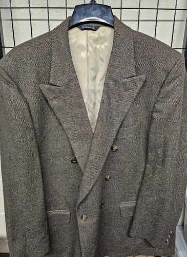 Vtg burberrys wool tweed - vtg,