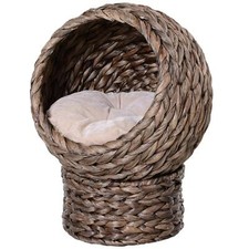 PawHut Wicker Cat House