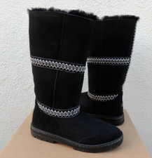 UGG BLACK ORIGINAL TALL SUNDANCE REVIVAL SHEEPSKIN BOOTS, US 11/ EUR 42 ~NIB
