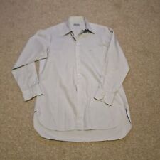 Mens Hilditch & Key Bespoke Formal Shirt - Blue 16"