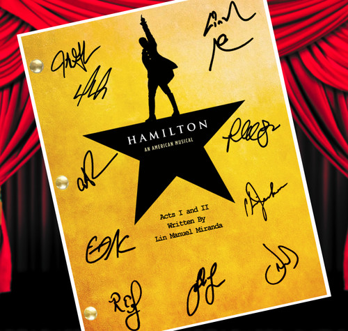 Hamilton autographed signed - hamilton,