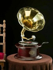 Wood gramophone player rpm - gramophone,