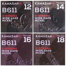 Kamasan B611 Barbed Wide Gape