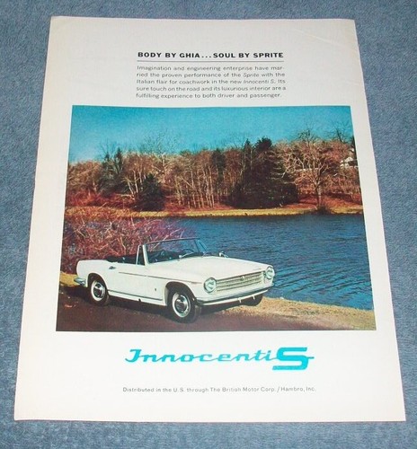1964 austin healey innocenti - innocenti, s