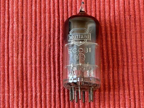 Mullard ecc81 12at7 - ecc81,