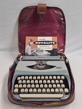 Royalite Typewriter Royal