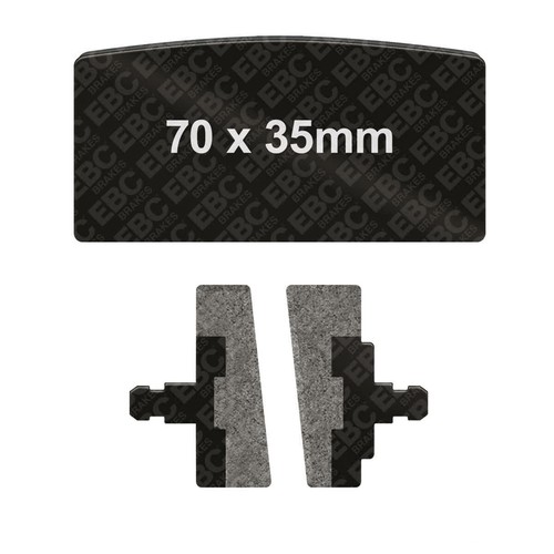 Pair pads ebc fa022v - of,