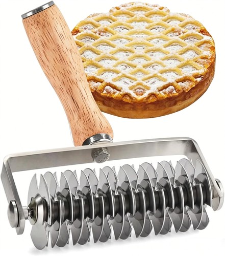 Lattice pastry cutter - pastry,
