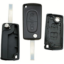 2 Button Slotted Flip Car Key