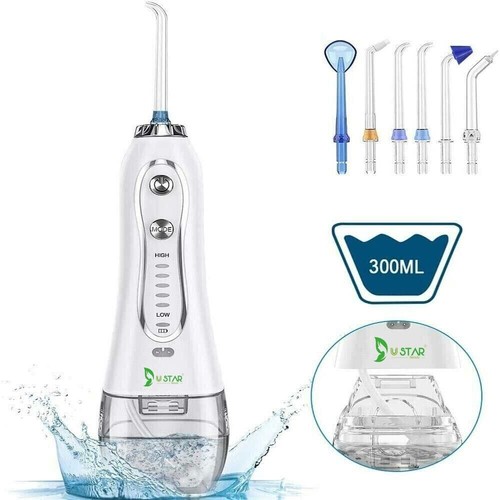 Cordless water flosser 300ml - cordless,