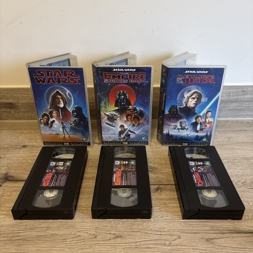 Star wars vhs tape thx - x3,