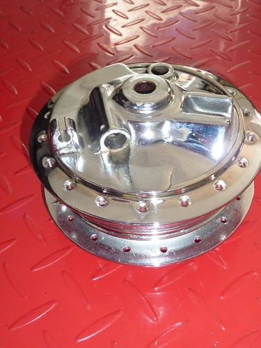 Honda tl125 chromed front hub - tl125,