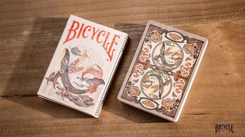 Bicycle mascot playing - mascot,