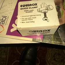 Equinox Quick Clamp CLAM02 Mobile DJ Disco Lighting FX Quick Release