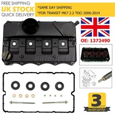 Rocker Cover For Ford Transit MK7 2.2 FWD Camshaft Cover Injector Seals Bolts