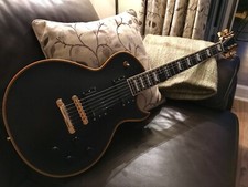 ESP Eclipse 1 CTM FT Vintage Black Guitar