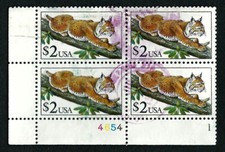 USA, SCOTT # 2482, USED PLATE