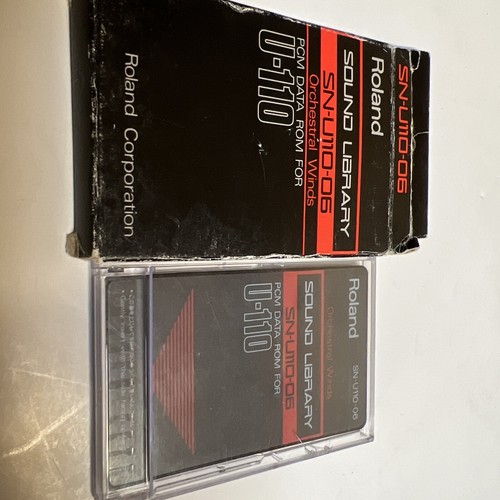 Roland sound library - roland, card