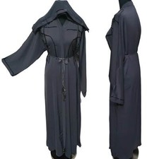 Modern Zoom Arabian Grey Abaya