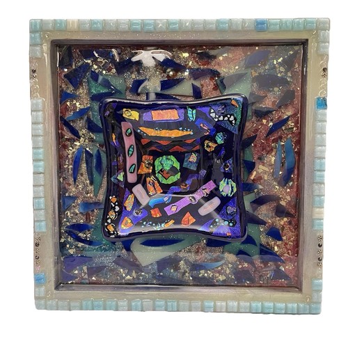 Mixed media fused glass - mixed,