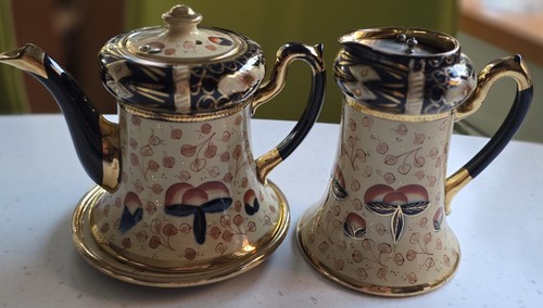 Antique staffordshire imari - staffordshire,