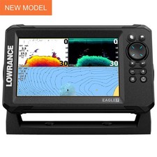 Lowrance Eagle 7 Fishfinder/ Chartplotter Only│Worldwide Basemap│No Transducer