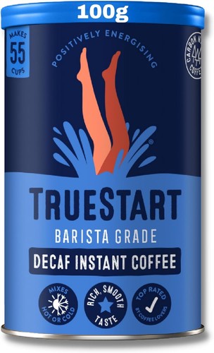 Truestart decaf instant coffee - decaf,