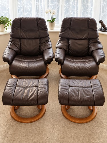 Ekornes stressless leather - ekornes, "stressless"