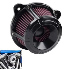 Red Air Cleaner Intake Filter Kit For Harley Touring Road Glide Softail Dyna
