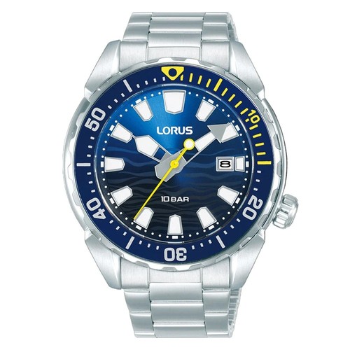Lorus watch rh947rx9 mens - lorus, blue