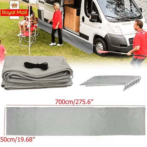 Awning draft skirt 7m - awning,