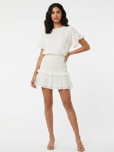 Aqua womens chiffon smocked - womens,