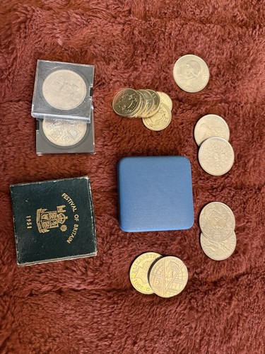 Job lot british coins 17 - of,
