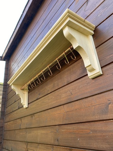 100cm long pinewood mantel - 100cm,