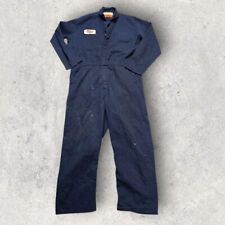 Vtg Red Kap made in USA workwear Mechanic coverall Overalls 46 RG
