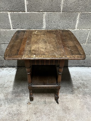 Vintage antique dark - dark, brown