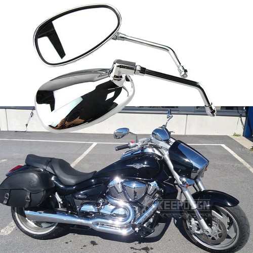 Chrome motorcycle rearview - motorcycle,