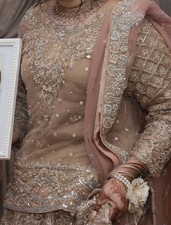 Asian Pakistani wedding party