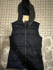 Zara Body Warmer / Gilet Size M Blue