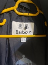 Barbour Beacon Parka Jacket Navy – Women’s UK10 Fits L/XL – Hooded Winter Coat