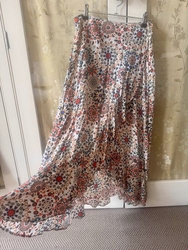 Desigual flowy wrap skirt - skirt, –