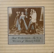 Rick Wakeman-The Six Wives Of Henry VIII Vinyl LP Album. 1973 A&M AMLH 64361.